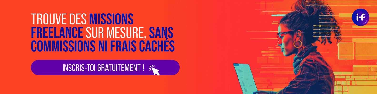 Trouve des missions freelance sur mesure chez InFreelancing